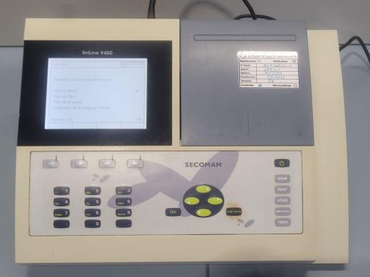 SECOMAM UVILINE 9400 Single Beam UV-Visible Spectrophotometer with Xenon Source-cover