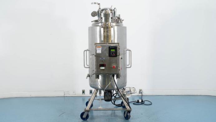 ITT Industries Pure-Flo Precision 250L Stainless Steel Bioprocess Tank-cover