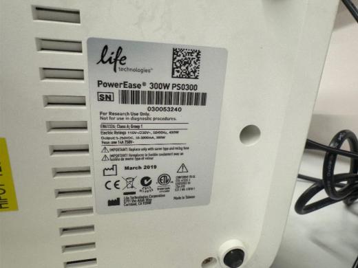 Life Technologies PowerEase 300W Electrophoresis Power Supply-cover