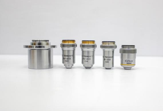 Newport Microscope Objective Lenses Set 20X/40X/60X with High Numerical Aperture-cover