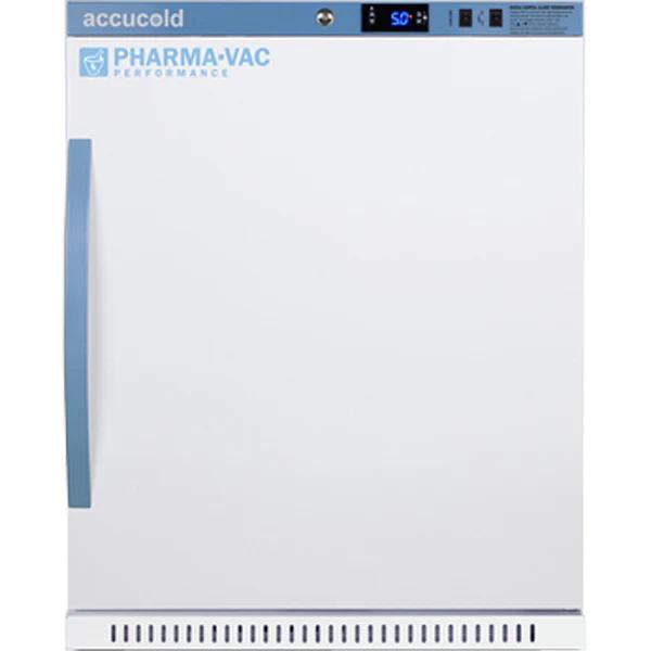 Accucold ARS62PVBIADA 6 Cu. Ft. ADA Height Vaccine Refrigerator for Pharmaceutical Storage