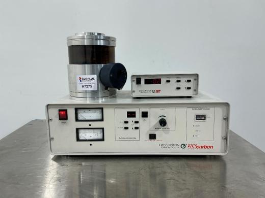Cressington 208 Carbon Coater for Electron Microscopy Sample Preparation-cover