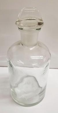Wheaton 215237 Narrow-Mouth Borosilicate Reagent Bottle with Glass Stopper - 250mL-cover