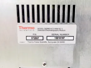 Thermo Scientific Dionex ICS-5000 Ion Chromatography System with DC-5, DP-5, EG-5 Modules, 14 of 32