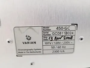 Varian 450-GC Gas Chromatograph with CP-8400 Autosampler, 8 of 41