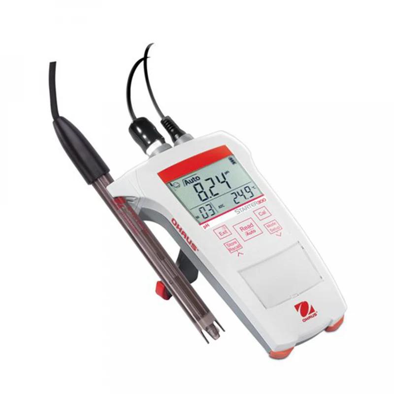 Ohaus ST300 Portable pH/ORP Meter with Temperature Sensor and 3-Point Calibration