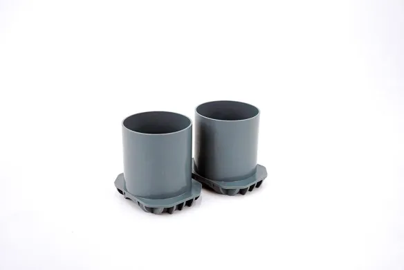 Thermo Scientific 75007304 750 mL Bottle Adapter for TX-100 Rotor, Set of 2, Gray