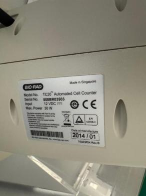 Bio-Rad TC20 Automated Cell Counter for Cell Viability and Counting Analysis-cover