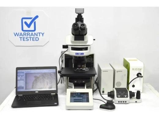 Olympus BX63 Upright Fluorescence Motorized Microscope BX63F (New Filters)-cover