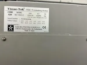 Tissue-Tek TEC 5 EM E2 Tissue Embedding Module for Histology Sample Preparation, 4 of 4