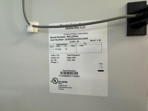 Thermo Scientific Revco REL2304AS Temperature-Controlled Laboratory Refrigerator-cover