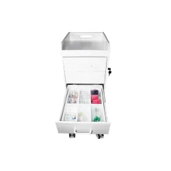 TrippNT TL 6D Mobile Laboratory Cart with Six Locking Drawers and Corrosion-Resistant HDPE Construction, 2 of 9