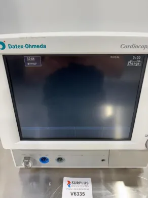 GE Datex-Ohmeda Cardiocap/5 Multi-Parameter Patient Monitor