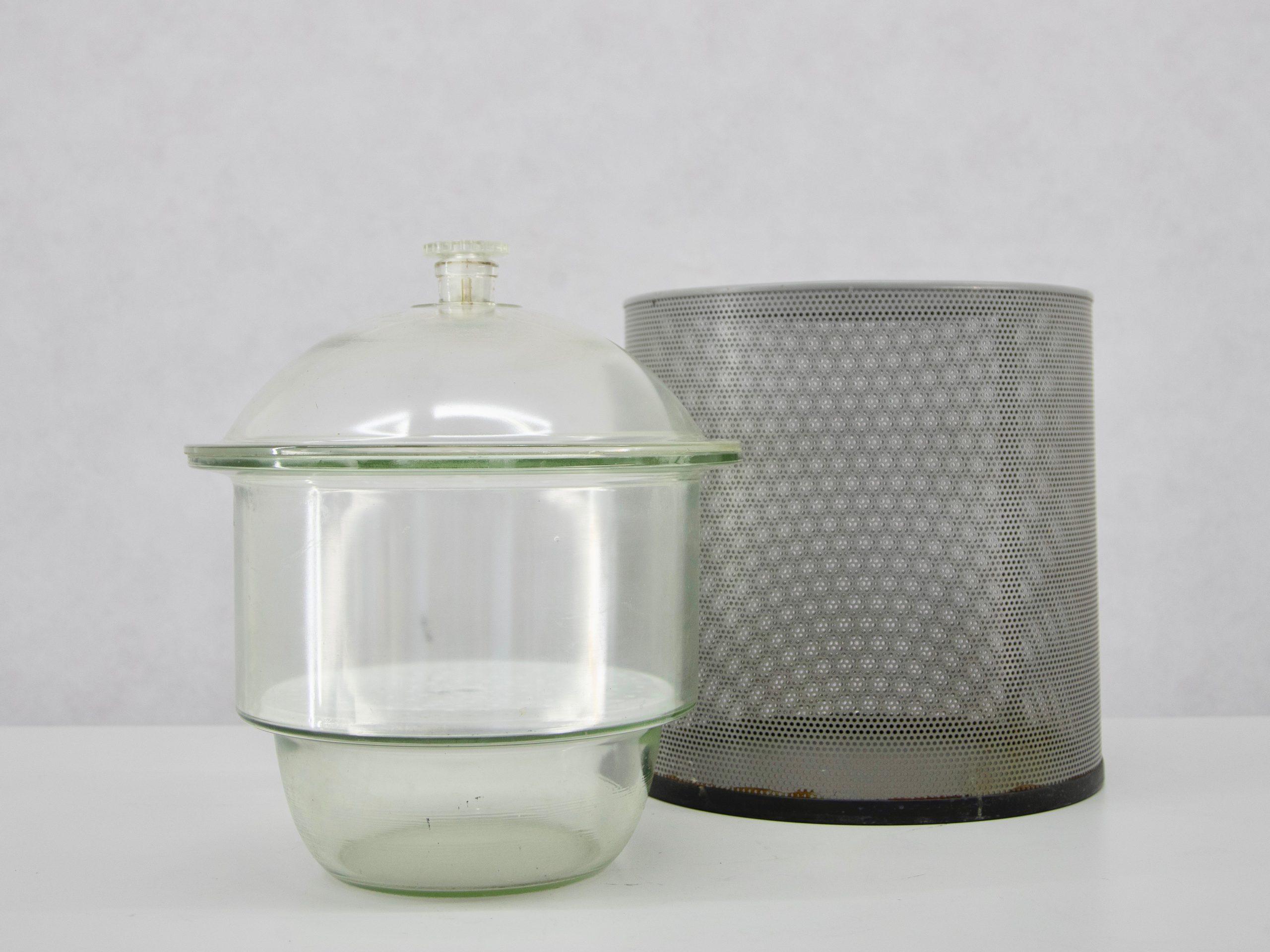Tamson 1175 Desiccator with Protective Cage for Sample Drying