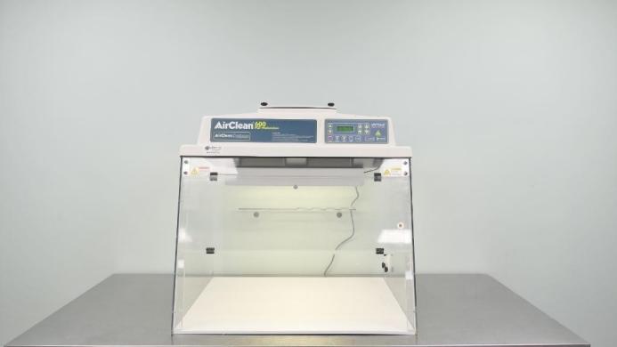 AirClean 600 PCR Workstation with ISO 5 Clean Air Environment and Optional UV Sterilization-cover