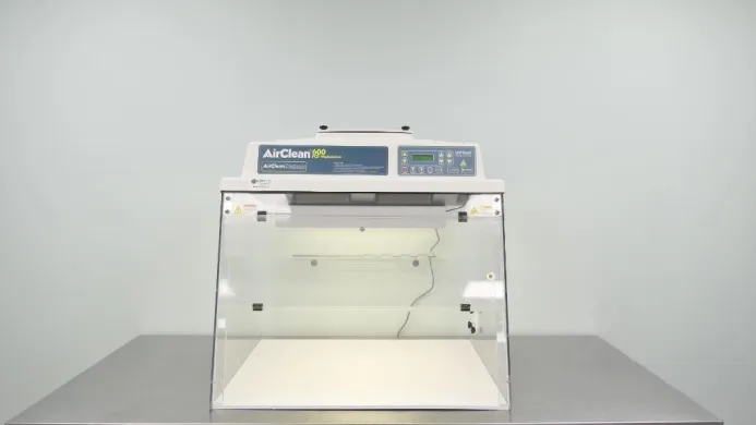 AirClean 600 PCR Workstation with ISO 5 Clean Air Environment and Optional UV Sterilization