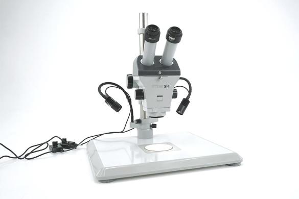 Zeiss Stemi SR Stereo Microscope 475061 S, f=100 mm-cover