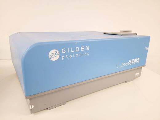 Gilden Photonics fluoroSENS Fluorimeter w/ Sens-J1 Microplate Reader Lab-cover