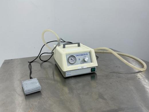 Nouvag Vacuson 18/1 Compact Vacuum Pump with Pressure Gauge and Foot Pedal Control-cover