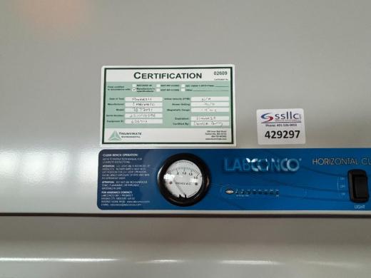 Labconco Purifier 6' Horizontal Clean Bench-cover