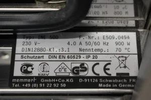 Memmert INE 500 Laboratory Incubator, 4 of 4