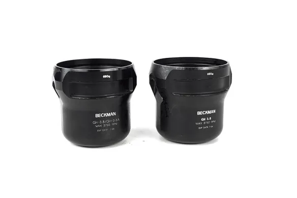Beckman Coulter CH-3.8 / CH-3.8A Round Centrifuge Buckets, 2-Pack
