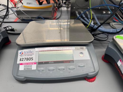 Ohaus Ranger 3000 R31P6 Precision Digital Laboratory Scale with Stainless Steel Platform-cover