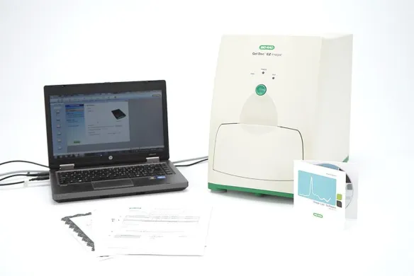 Bio-Rad Gel Doc EZ Gel Documentation and Imaging System with Laptop and Stain-Free Tray