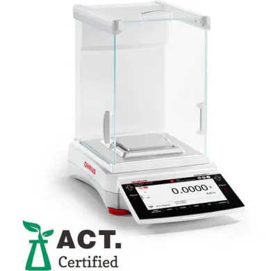 Ohaus EXR224 Analytical Balance with 220 g Capacity and 0.1 mg Readability