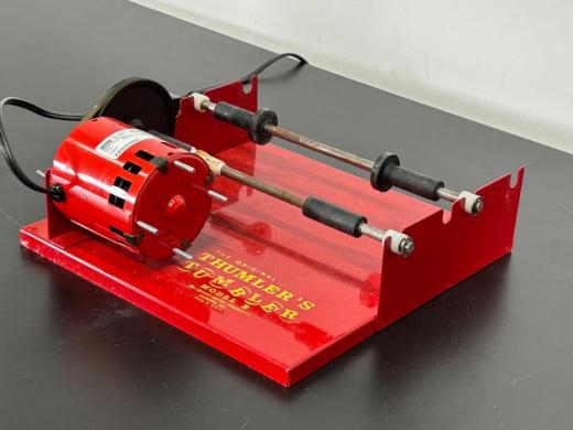 Thumler's Tumbler Model B Benchtop Rock Tumbler with Single-Barrel Rotary Assembly-cover