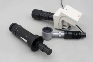 Reichart-Jung MeF3 Metallurgical Inverted Microscope with Clemex joystick, 5 of 10