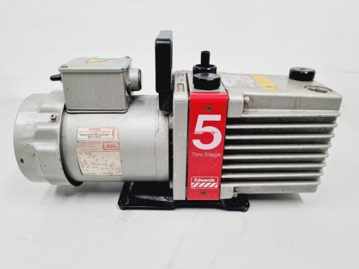 Edwards 5 Two Stage E2M5 Rotary Vane Pump-cover