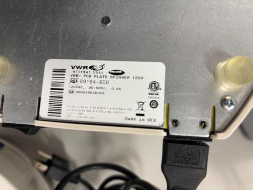 VWR Benchtop PCR Plate Spinner for Efficient PCR Sample Centrifugation-cover