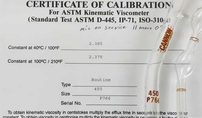 Cannon-Fenske CFRC-450 Certified Routine Viscometer Tube - Size 450
