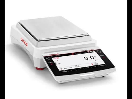 Ohaus Explorer EX10201 Series Precision Balance with 10,200 g Capacity and 0.1 g Readability
