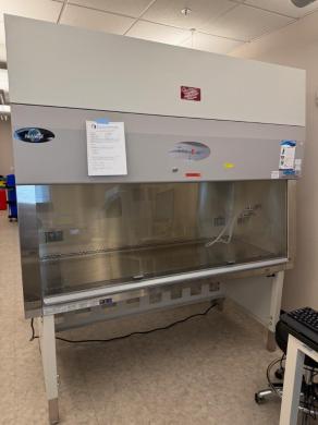 Nuaire LabGard ES 6' Class II Biosafety Cabinet for Containment and Sterile Work-cover