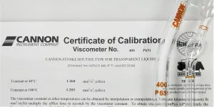 Cannon-Fenske CFRC-400 Certified Routine Viscometer Tube - Size 400, 7 of 23