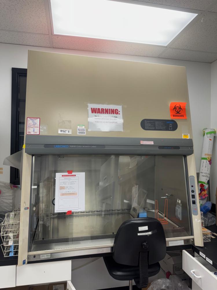 Labconco Purifier 4' Class II Type A2 Biosafety Cabinet Model 36208043726