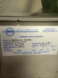 Loma Metal Check Industrial Metal Detector for Food and Pharmaceutical Applications, 3 of 3