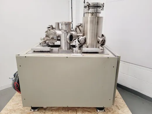 Stainless Steel Vacuum Reaction Chamber with Multiple Ports, Shielded Cabinet & Canopy