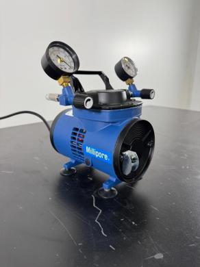 Millipore Laboratory Vacuum Pump with Dual Pressure Gauges and Adjustable Valves-cover