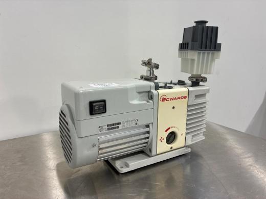 Edwards RV5 Rotary Vane Vacuum Pump with Oil Mist Filter and Sight Glass-cover