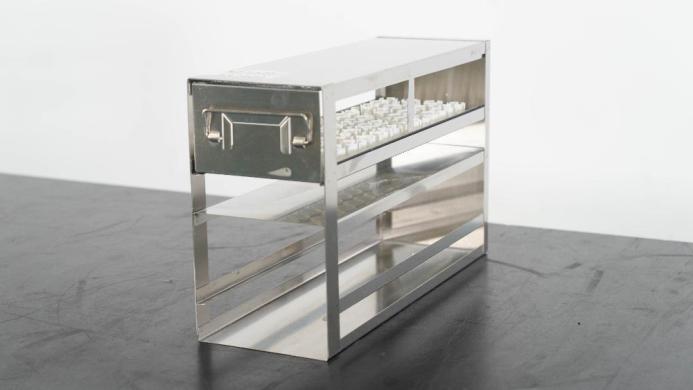 Stainless Steel Freezer Rack for Laboratory Cryogenic Storage-cover