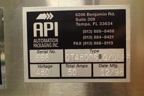 API DLT4800 Automated Shrink Bundler for Laboratory and Industrial Packaging-cover