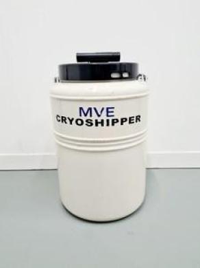 MVE CryoShipper 8.5 ltr with ShipsLog 3 Temperature Data Logger Lab-cover