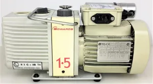 Edwards E2M1.5 Dual Stage Rotary Vane Mechanical Vacuum Pump, 1.2 CFM, 10 of 20