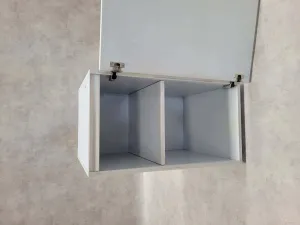 S+B End Sink Cabinet in Ice Blue - 425x600x910, 2 of 2