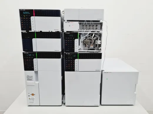 Shimadzu HPLC System with SIL-20A Autosampler and SPD-20AV PDA Detector