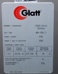 Glatt Mini-Glatt 3 Fluid Bed Dryer and Processor for Small-Scale Batch Applications, 2 of 3