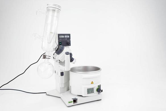 Büchi R-205 Rotary Evaporator with B-491 Water Bath and 1000 mL Flask-cover